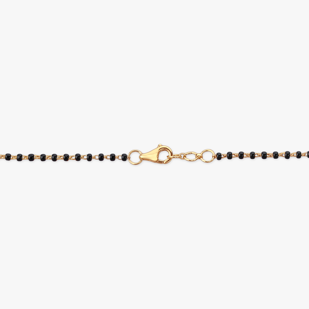 Sparkling Vine Diamond Mangalsutra,,hi-res image number null