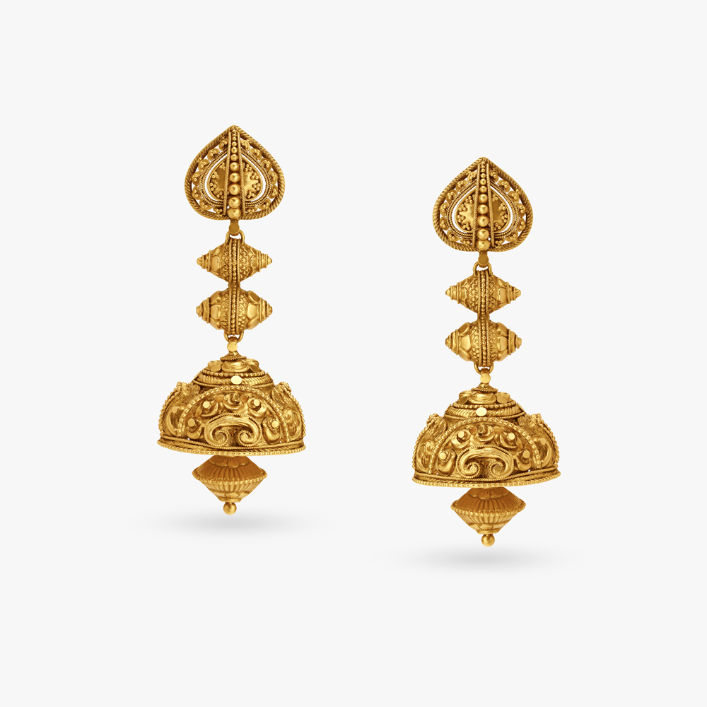 Marvellous Necklace Set with Ornate Beads and Jalidaar Nakashi,,hi-res image number null