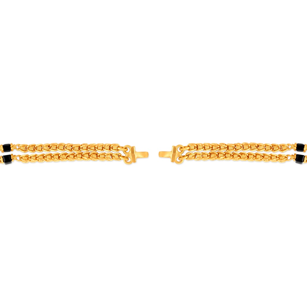Stunning Gold Mangalsutra Chain,,hi-res image number null