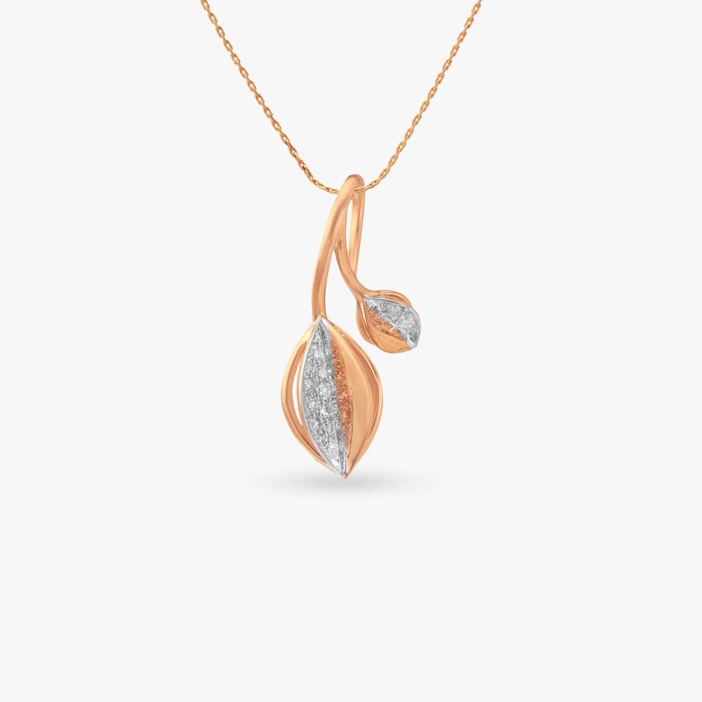 Silent Vein Diamond Pendant,,hi-res image number null