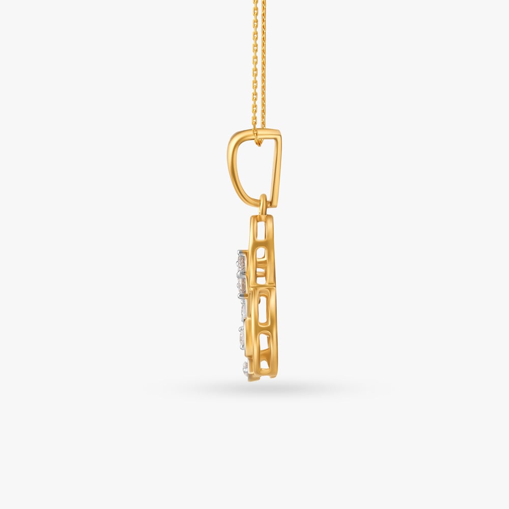 Chic Charm Diamond Pendant,,hi-res image number null