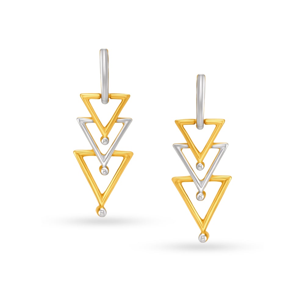 

Mesmerizing Gold Drop Earrings