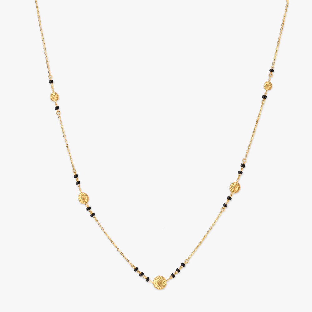 Modern Weave Gold Mangalsutra,,hi-res image number null