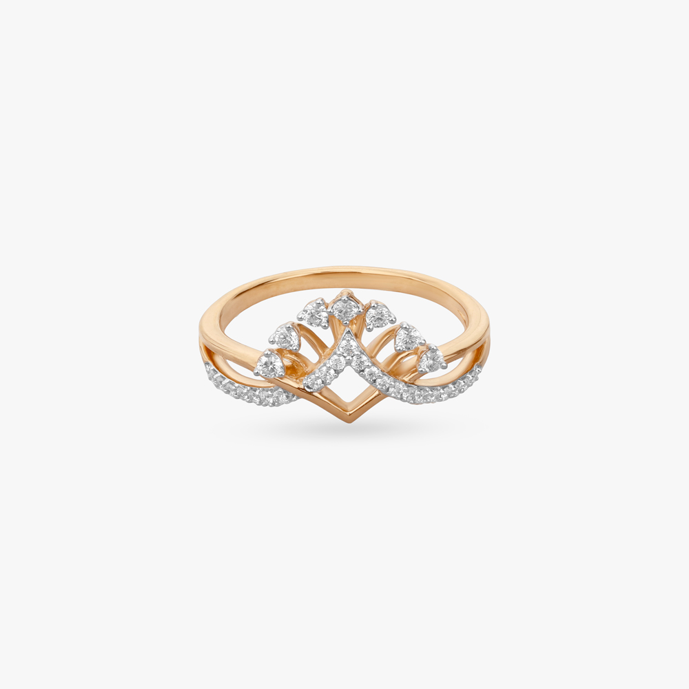 Regal Crown Diamond Ring,,hi-res image number null