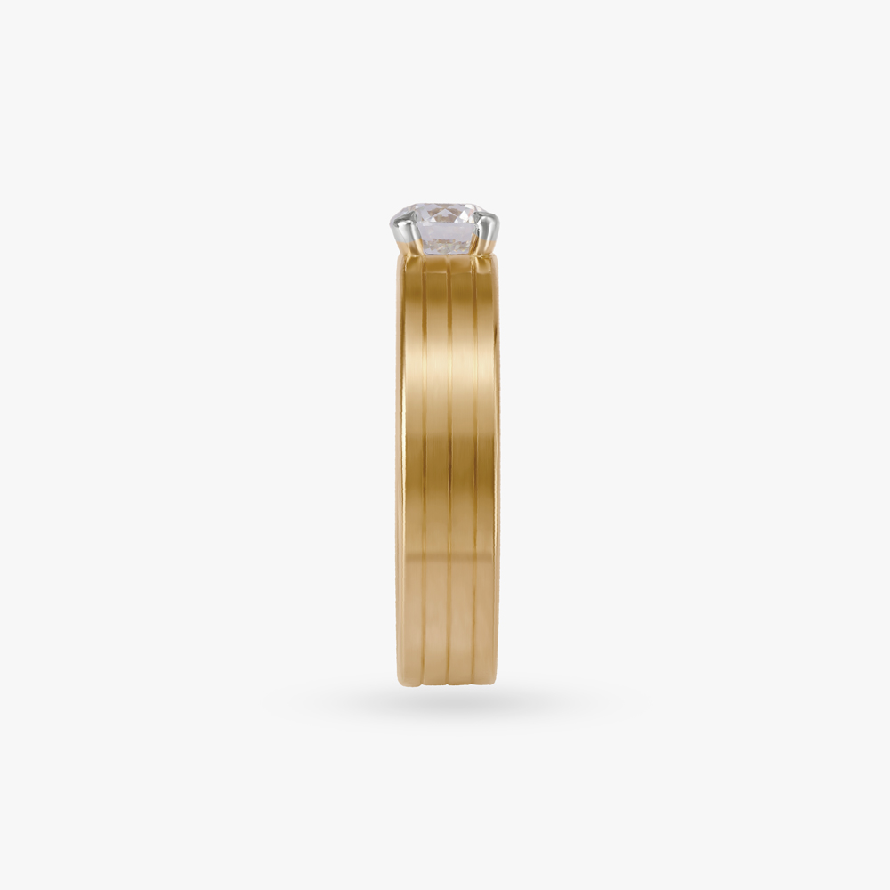 Enchanting Whisper Celeste Solitaire Ring for Men,,hi-res image number null