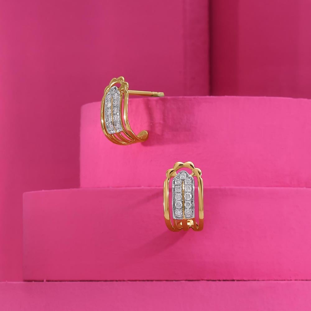 Radiant Charm Diamond Stud Earrings,,hi-res image number null