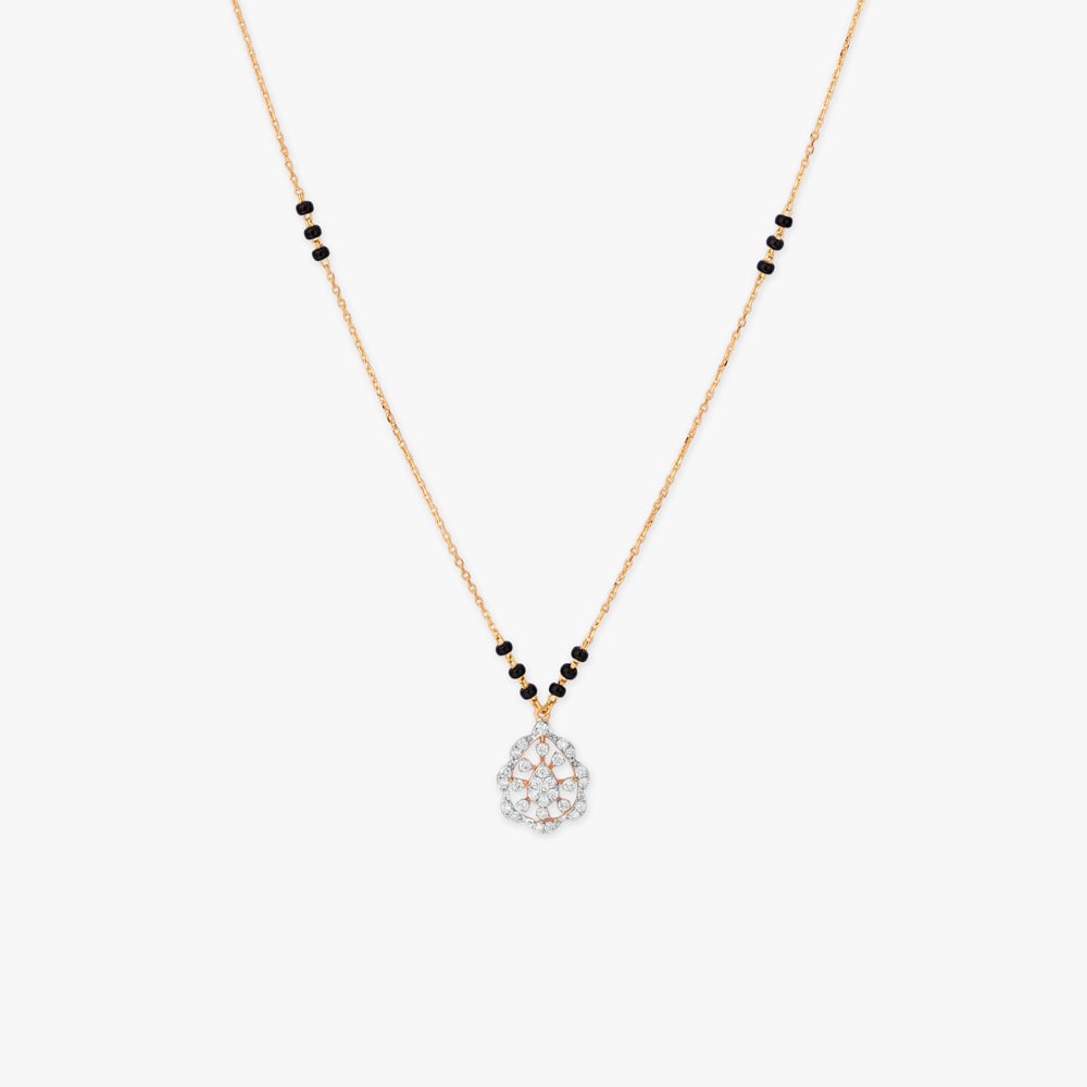 Eternal Dew Diamond Mangalsutra,,hi-res image number null