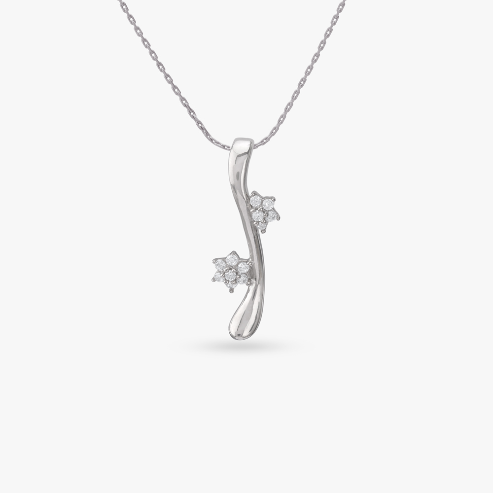 Twinkle Trail Silver Pendant and Earrings Set,,hi-res image number null