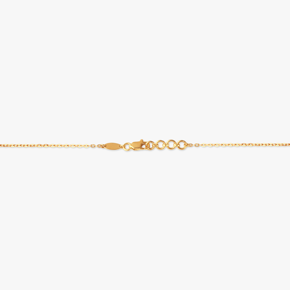 Textured Orb Gold Necklace,,hi-res image number null