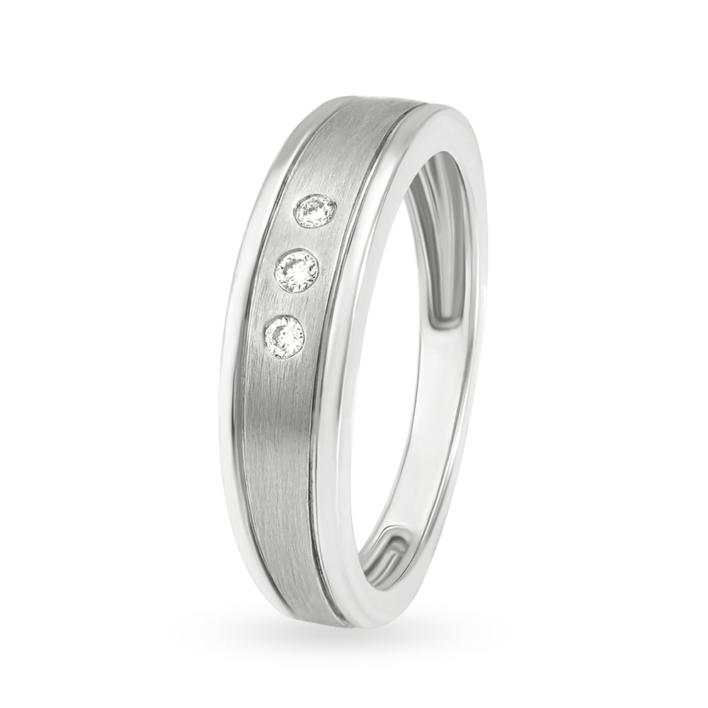 Classic Platinum Finger Ring for Men