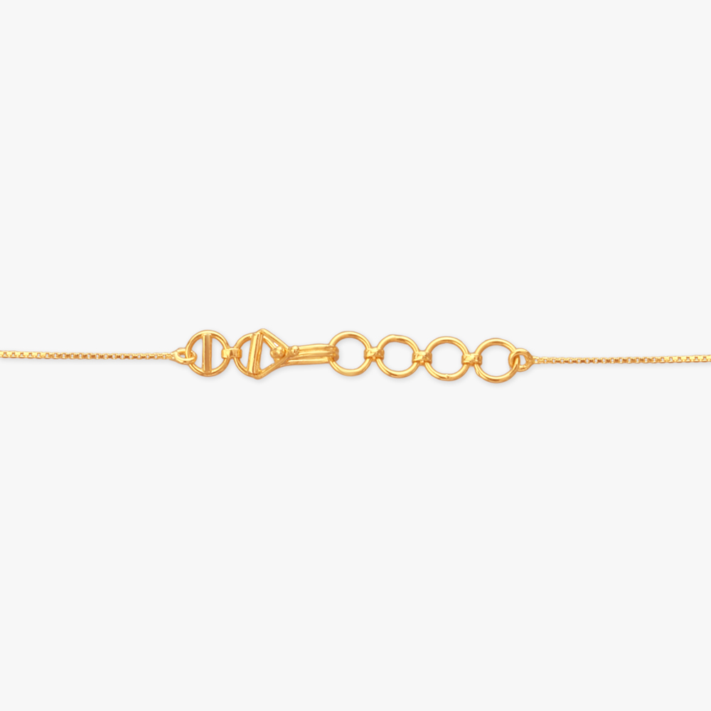 Ribbed Dome Gold Mangalsutra,,hi-res image number null
