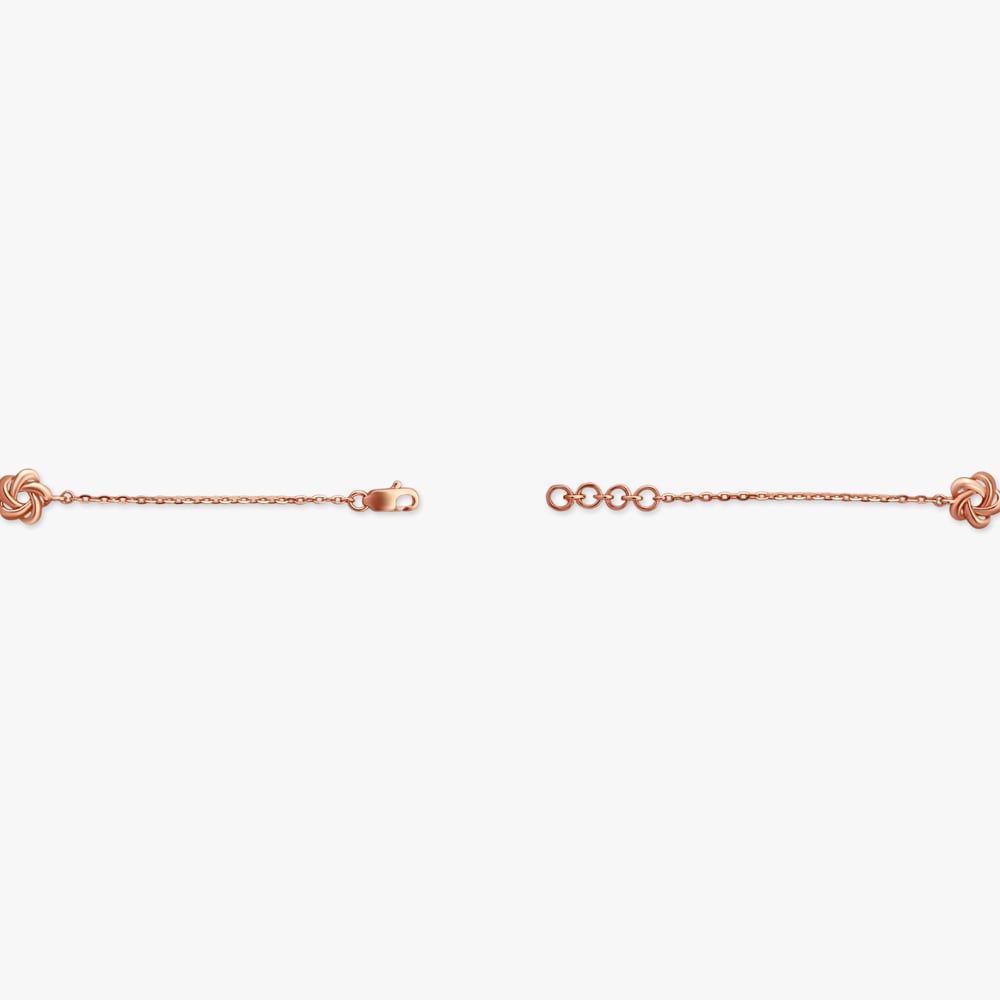 Triple Bloom Gold Bracelet,,hi-res image number null