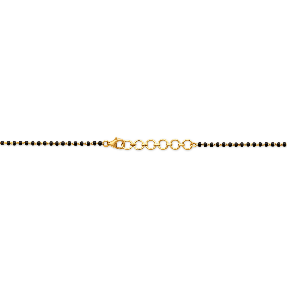 Floral Grace Diamond Mangalsutra,,hi-res image number null