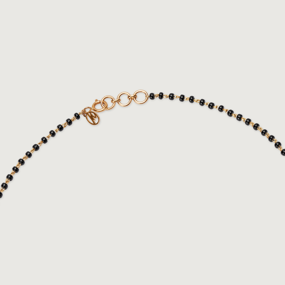 14KT Idyllic Diamond Mangalsutra,,hi-res image number null