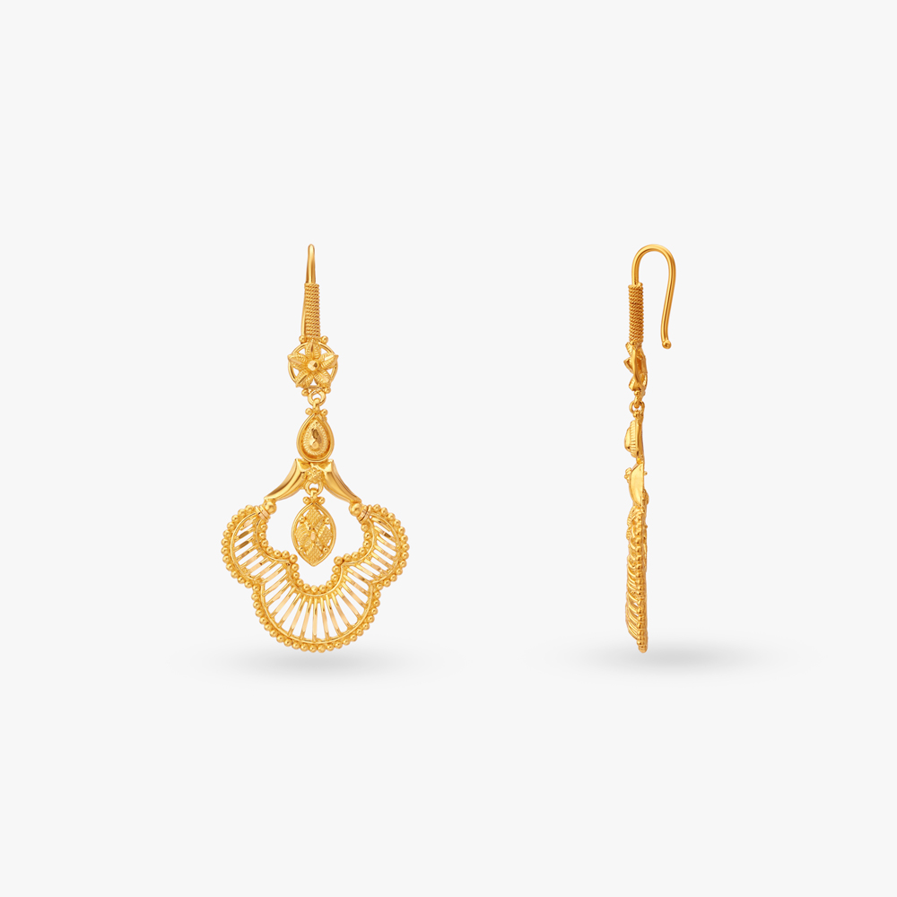 Elegant Gold Hoop Earrings,,hi-res image number null