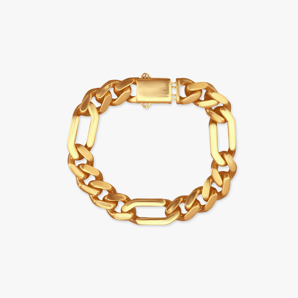 

Majestic Links Gold Bracelet for Men