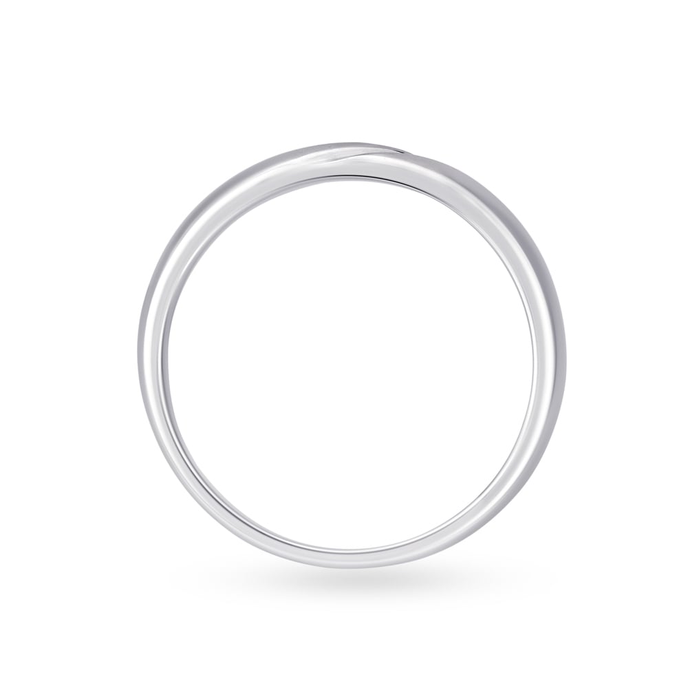 Chic Platinum Finger Band,,hi-res image number null