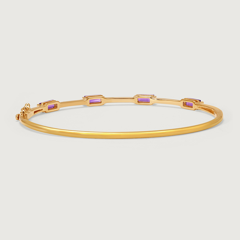 Violet Velvet 14KT Amethyst Bangle,,hi-res image number null