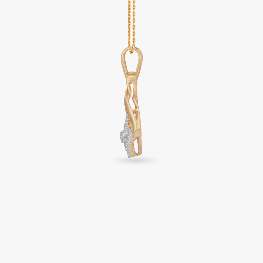 Eternal Curve Diamond Pendant and Earrings Set,,hi-res image number null