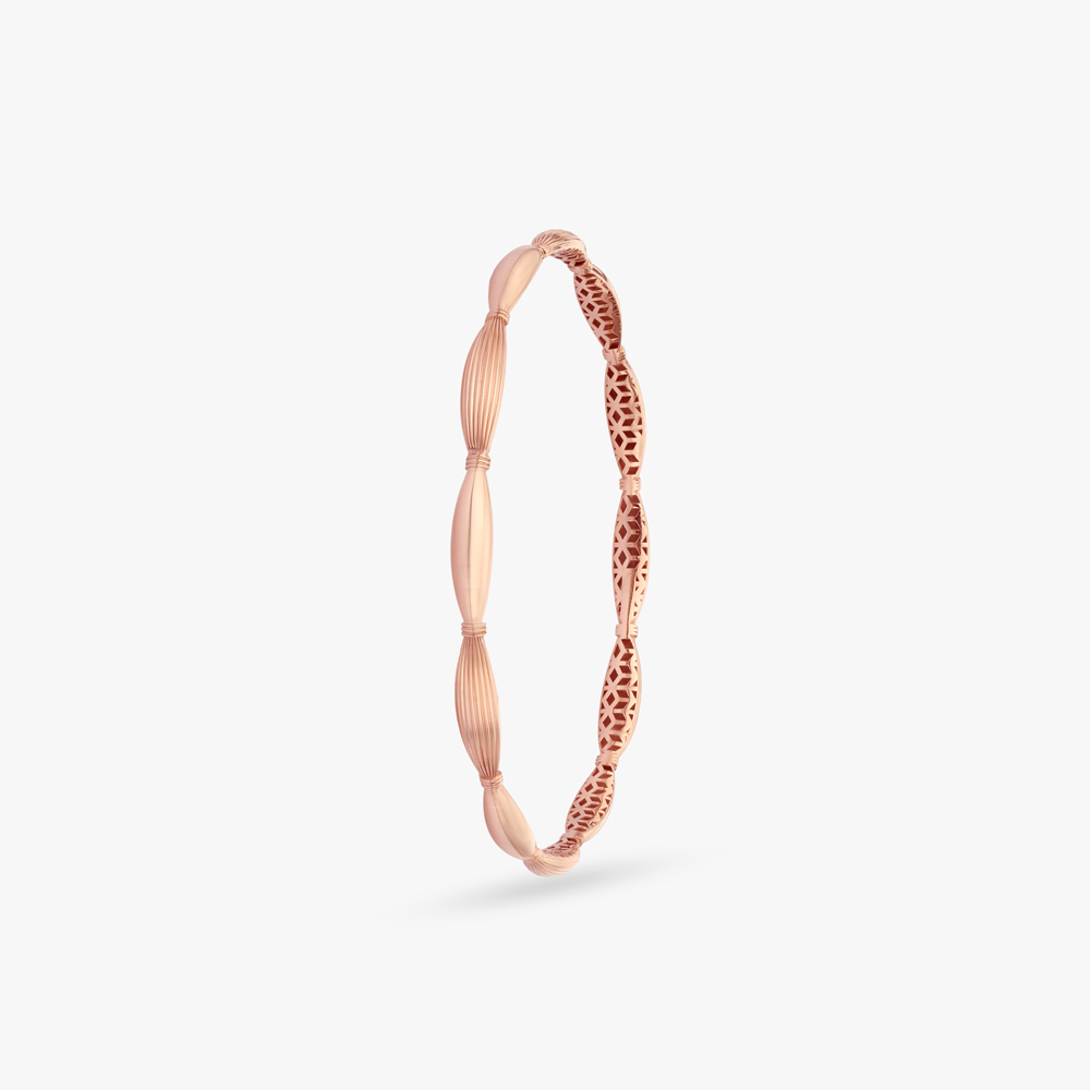 Blush Gleam Gold Bangle,,hi-res image number null