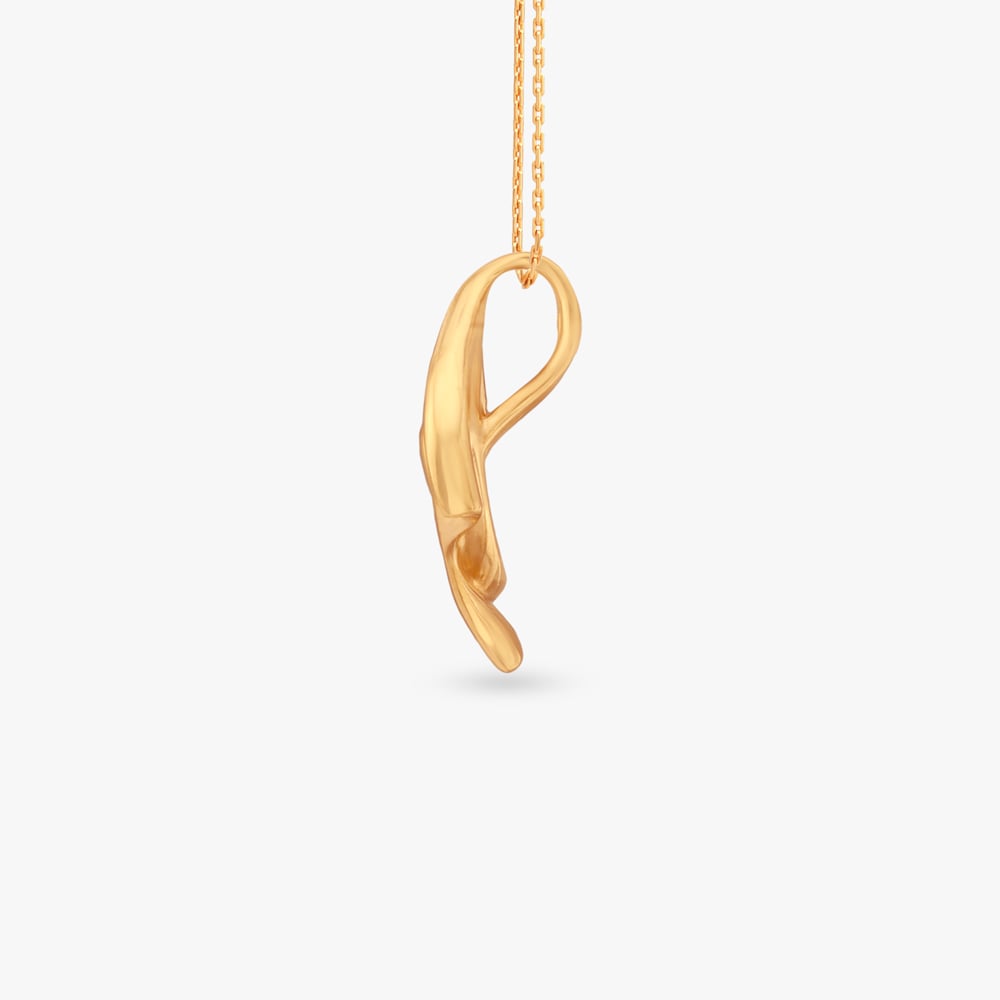 

Fluid Grace Gold Pendant
