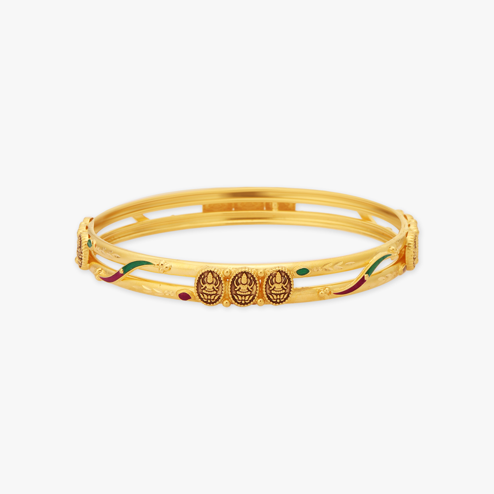 Lakshmi Design Gold Bangles,,hi-res image number null