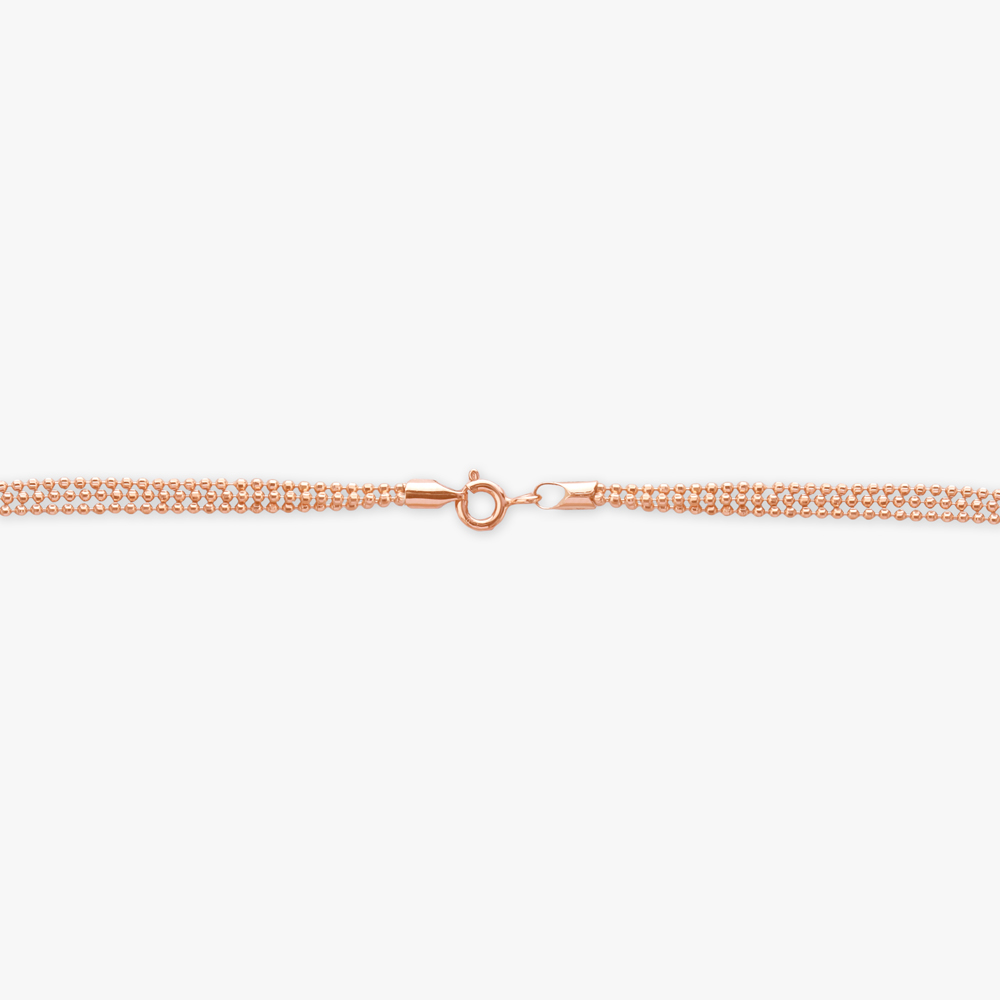Beaded Blush Gold Chain,,hi-res image number null
