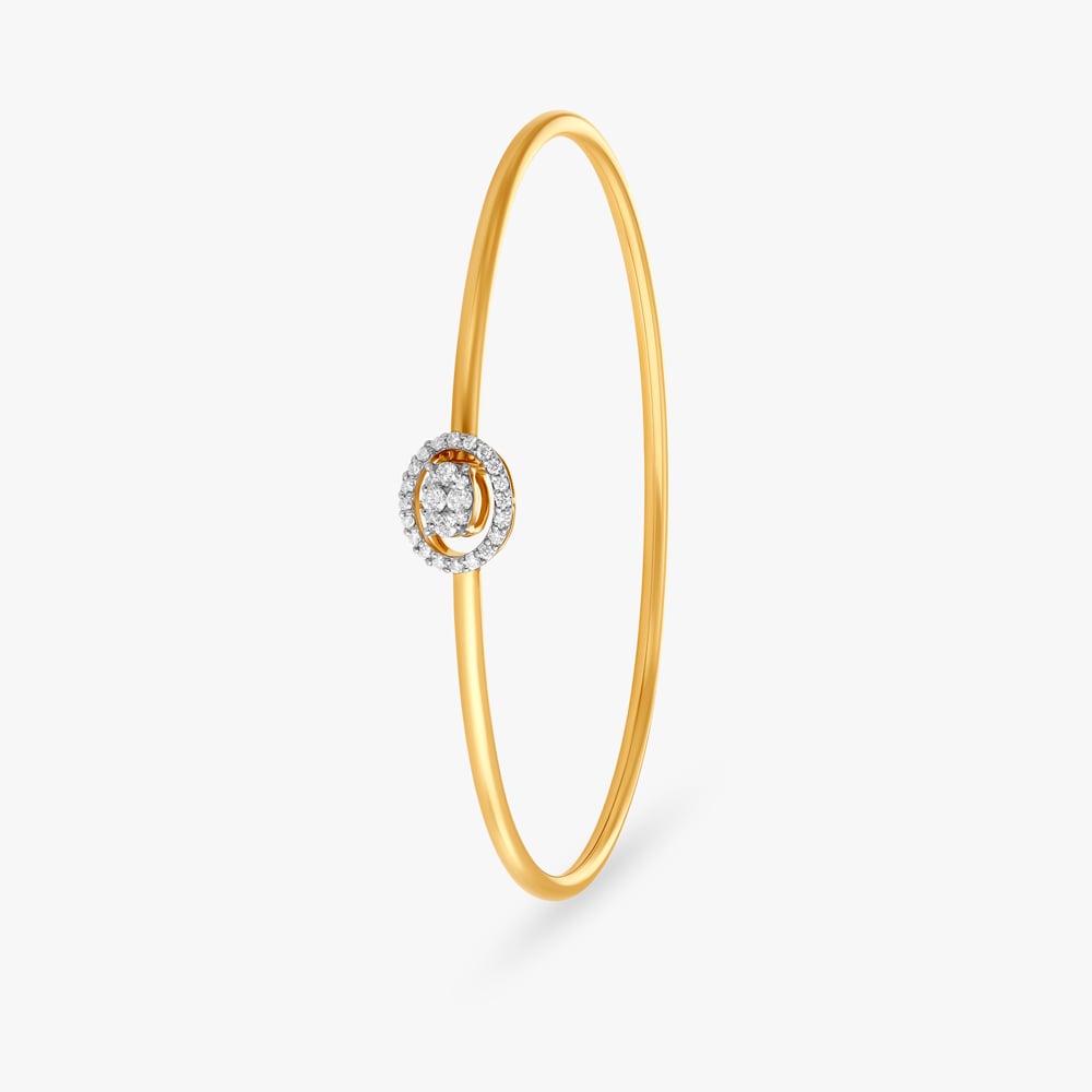 Dainty Diamond Bangle,,hi-res image number null