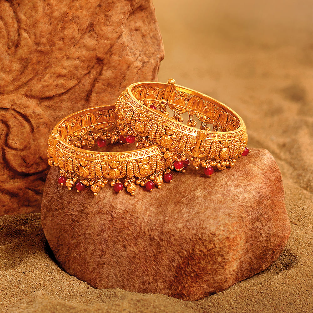 Majestic Pillar Bangles,,hi-res image number null