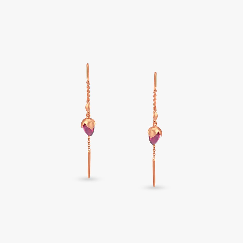 Velvet Blossom Gold Necklace Set,,hi-res image number null