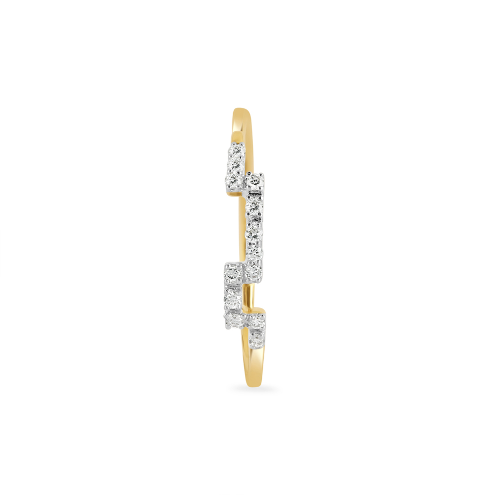 14KT Yellow Gold Martini Finger Ring,,hi-res image number null