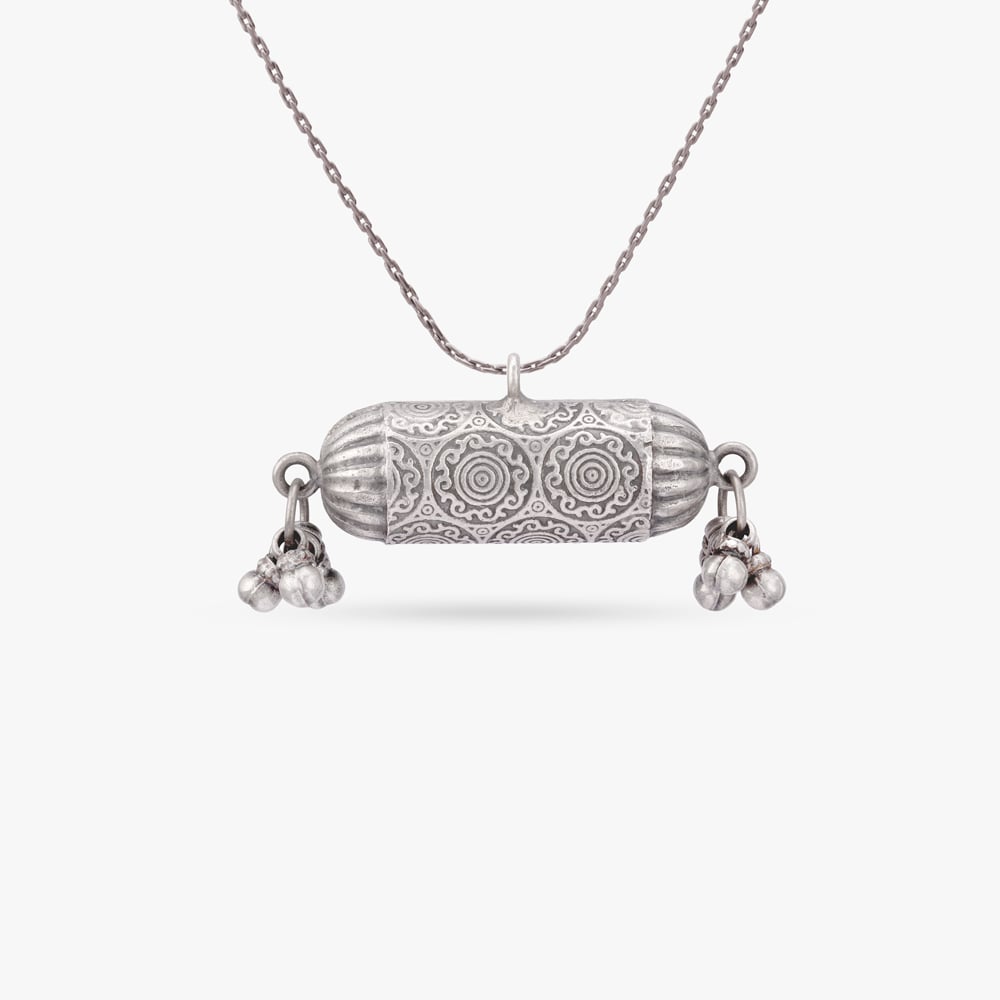 

Tribal Charm Silver Pendant