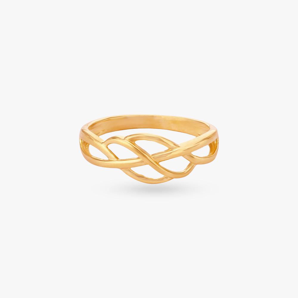 Infinity Embrace Gold Ring,,hi-res image number null