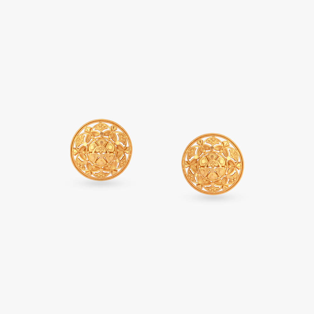 Shankha Jyoti Gold Necklace set,,hi-res image number null