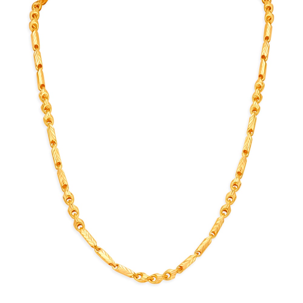 Gold chain for sales men in tanishq
