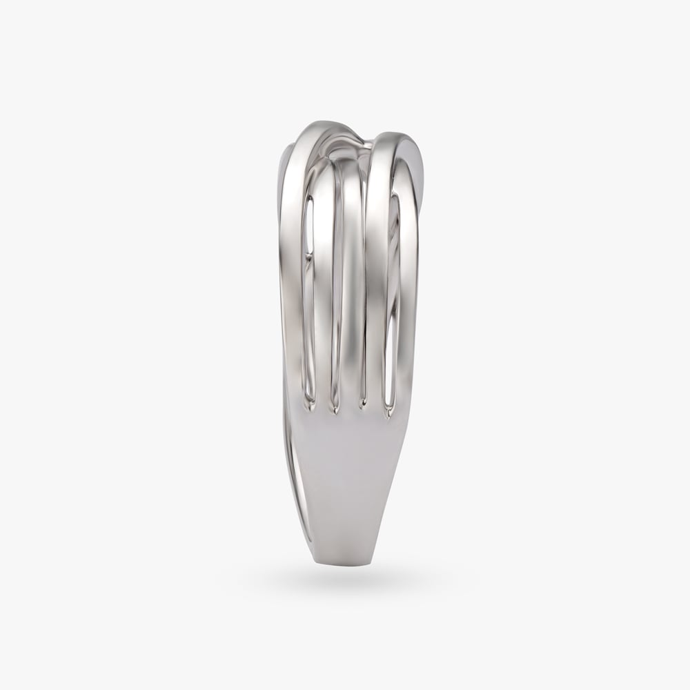Snazzy Platinum Ring,,hi-res image number null