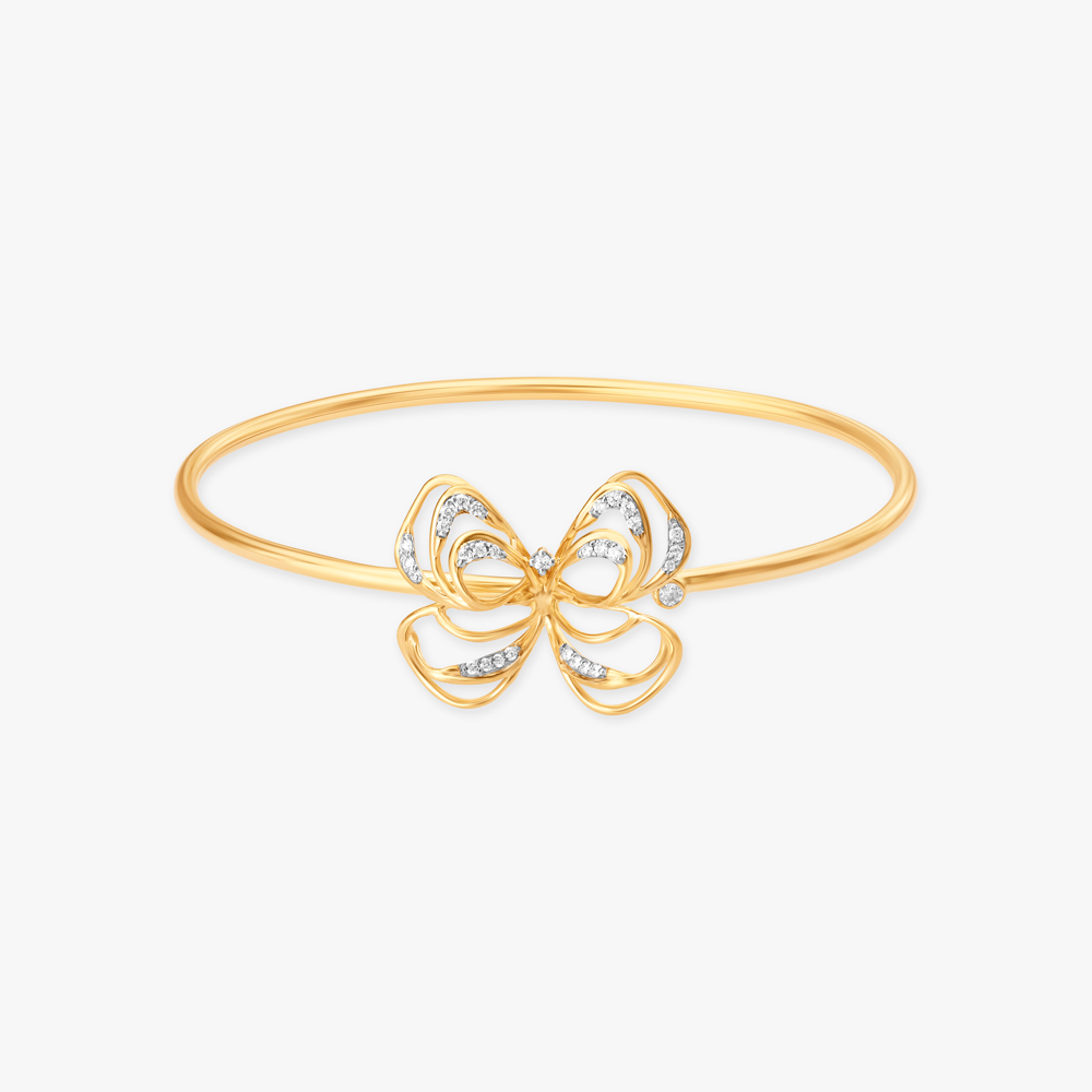 Enchanted Forest Diamond Bangle