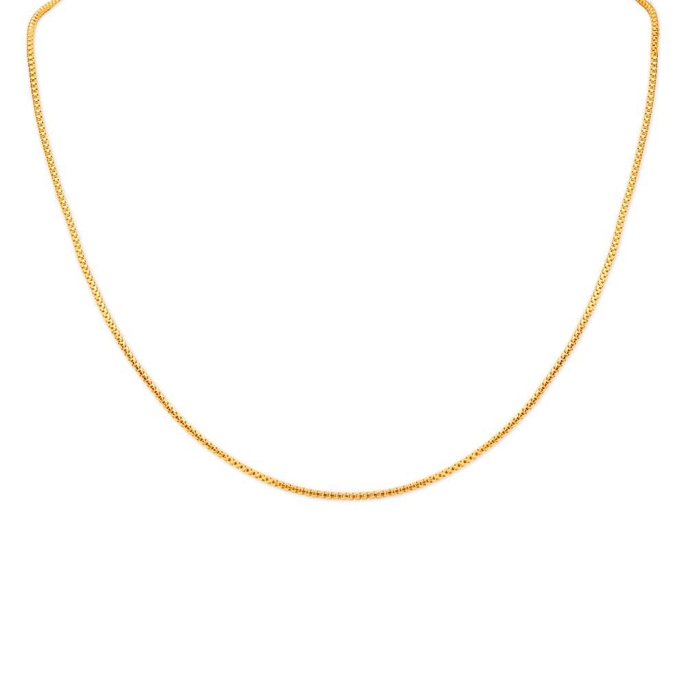 Gold Foxtail Chain for Kids
