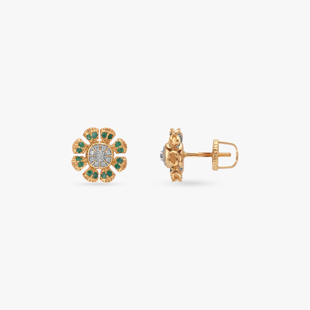 Enchanted Flip Diamond Stud Earrings,,hi-res image number null
