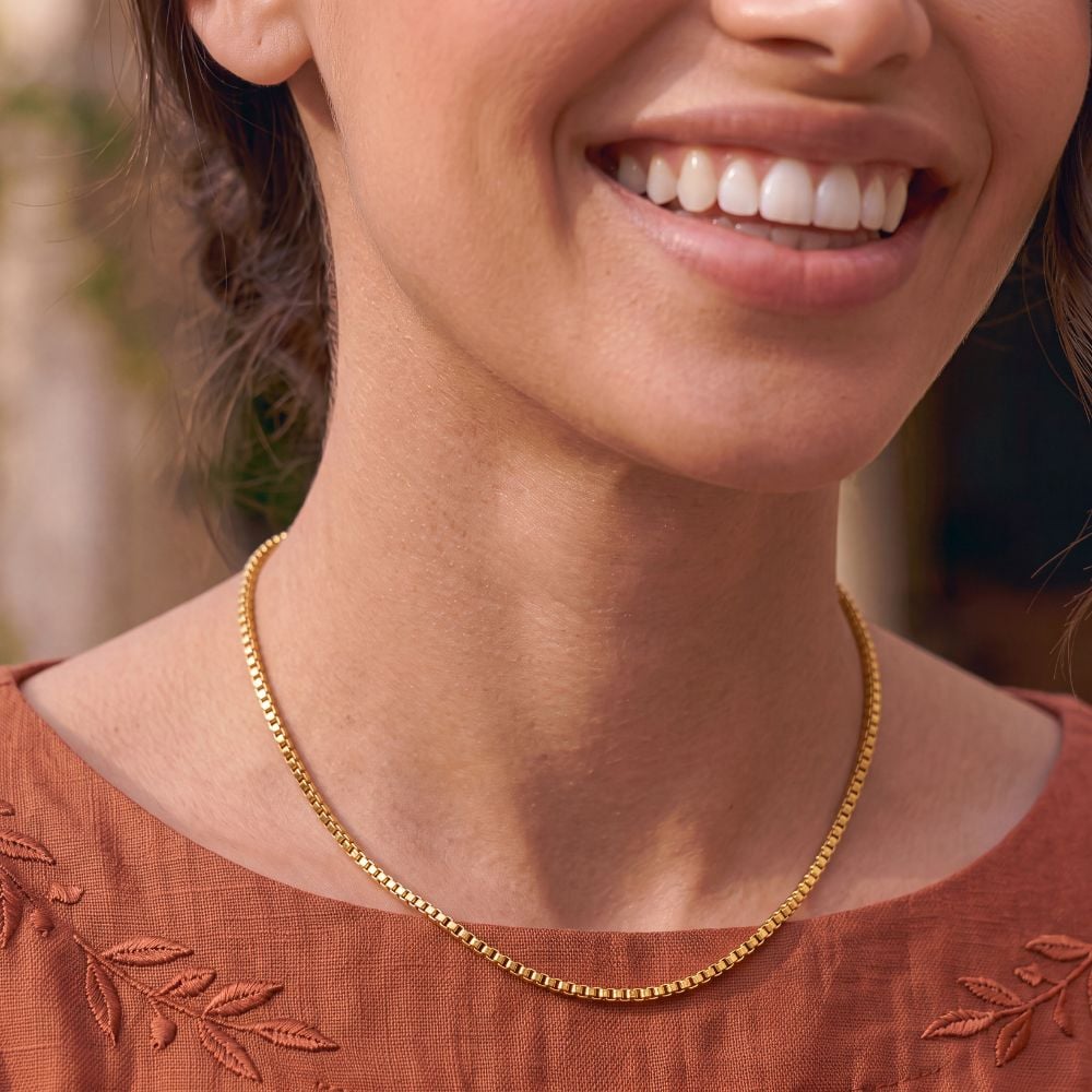 Classic Cable Gold Chain,,hi-res image number null