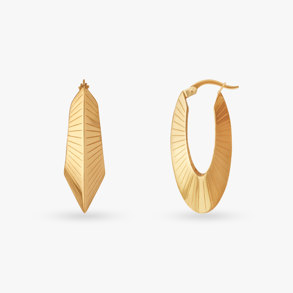 Edgy Contemporary Hoop Earrings,,hi-res image number null