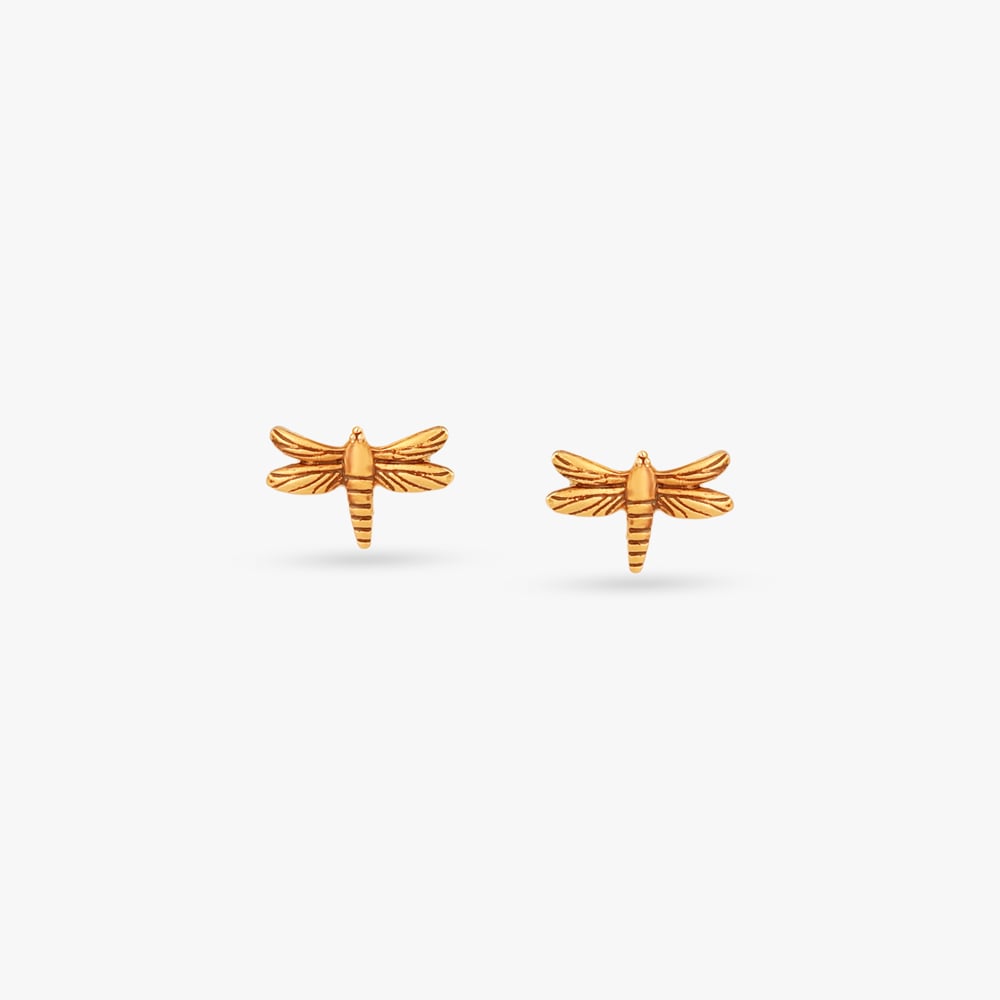 Winged Wonder Gold Pendant And Earrings Set,,hi-res image number null