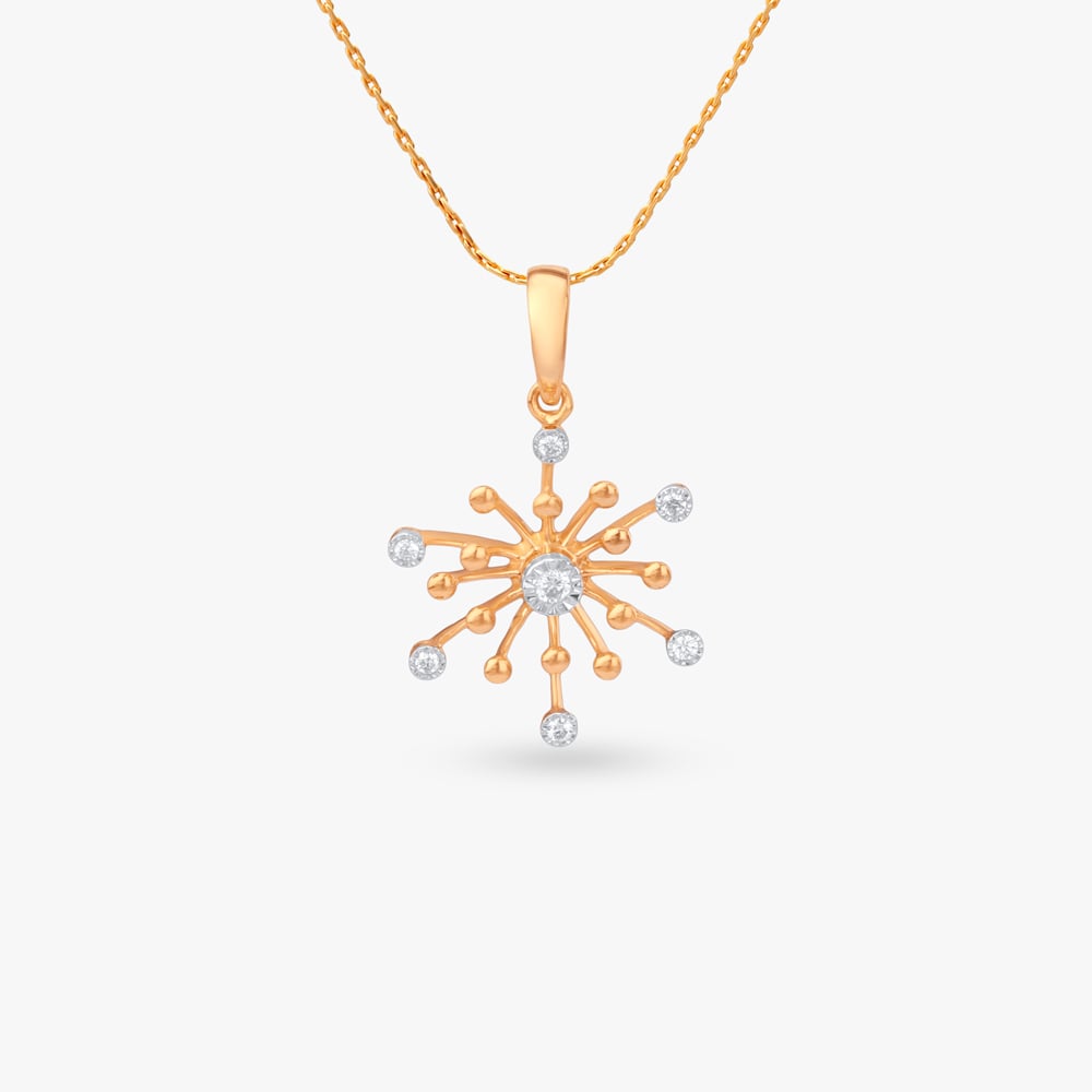 

Starburst Radiance Diamond Pendant