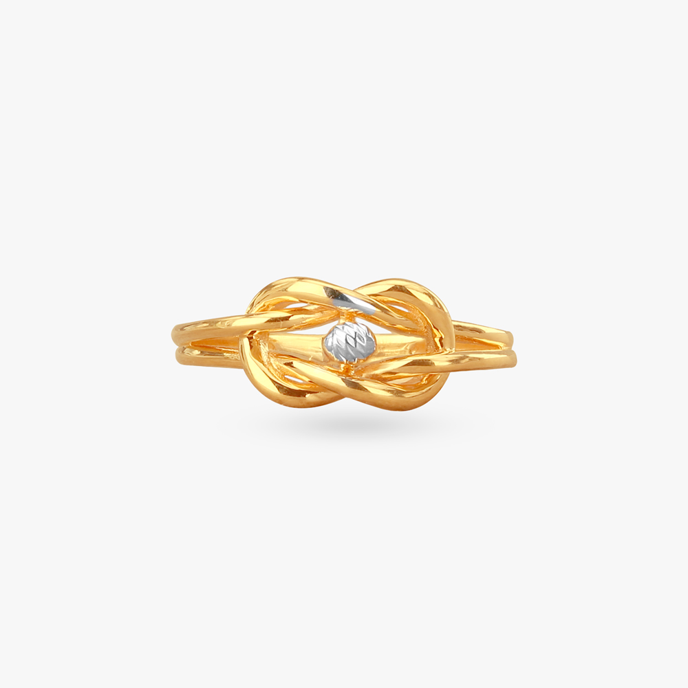 

Love Knot Gold Ring