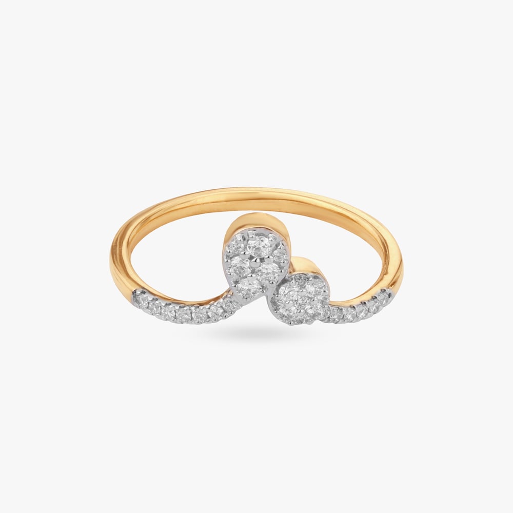 Radiant Duo Diamond Ring,,hi-res image number null