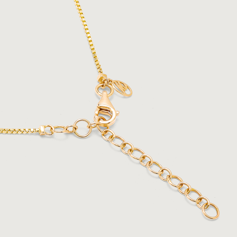 Cosmic Glam 14 Kt Gold and Diamond Necklace,,hi-res image number null