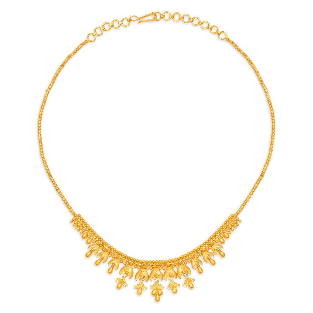 

Elegant Gold Necklace