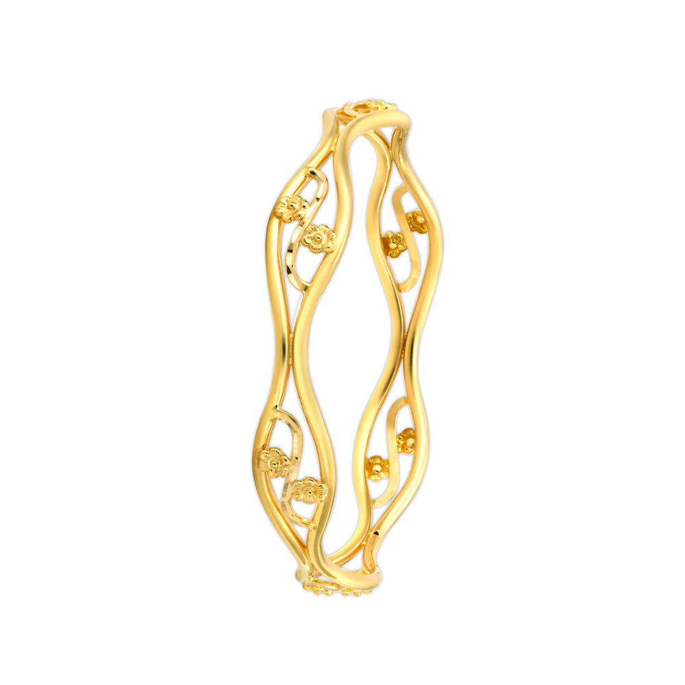 Stunning Gold Bangle,,hi-res image number null