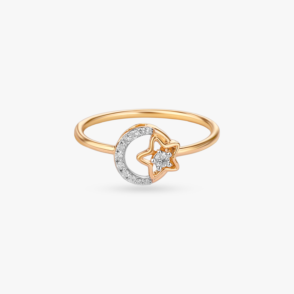 Moonlit Star Diamond Ring Diamond Ring,,hi-res image number null
