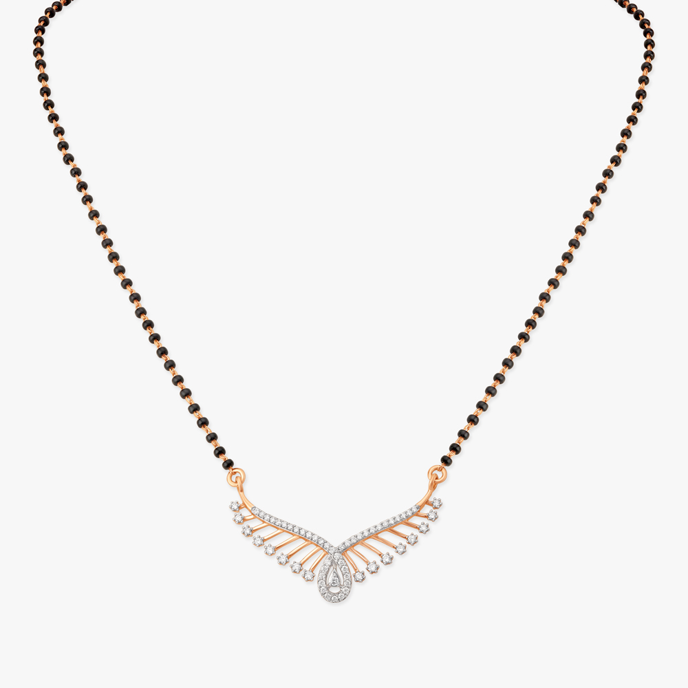 Charm of Togetherness Diamond Mangalsutra,,hi-res image number null